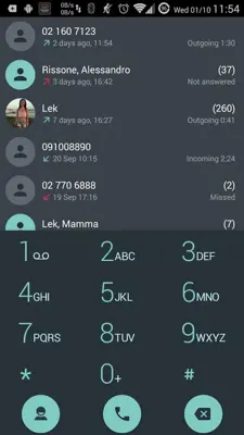 ExDialer AndroidL theme android App screenshot 6